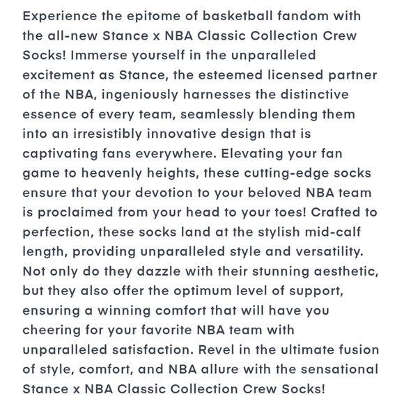 NWT Men's Golden State Warriors Hardwood Classics Stance Crew Socks - Picture 9 of 10